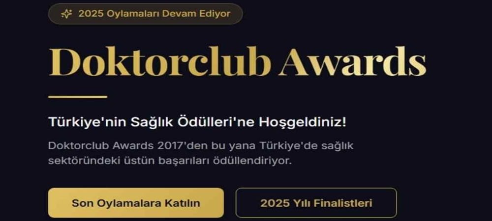 Doktorclub Awards 2025: Türkiye’nin Sağlık Ödülleri 9. Kez Sahiplerini Buluyor